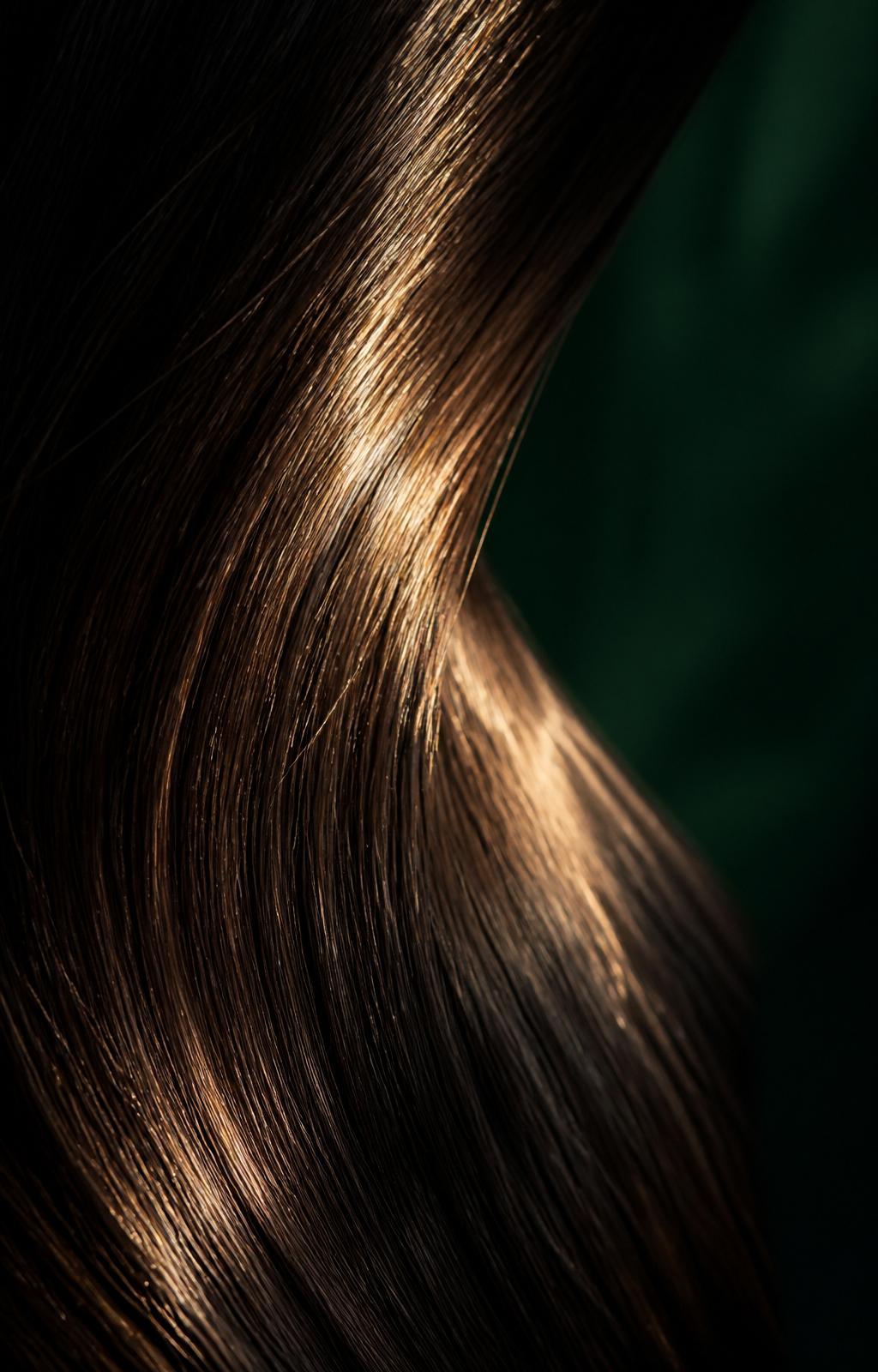 Healthy hair detail